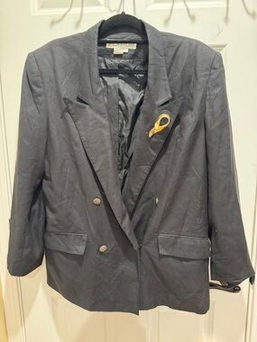 Chaus Black Lined Jacket